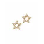 18K Gold My Tiny Stars Earrings