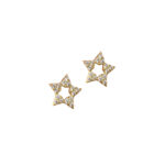 18K Gold My Tiny Stars Earrings