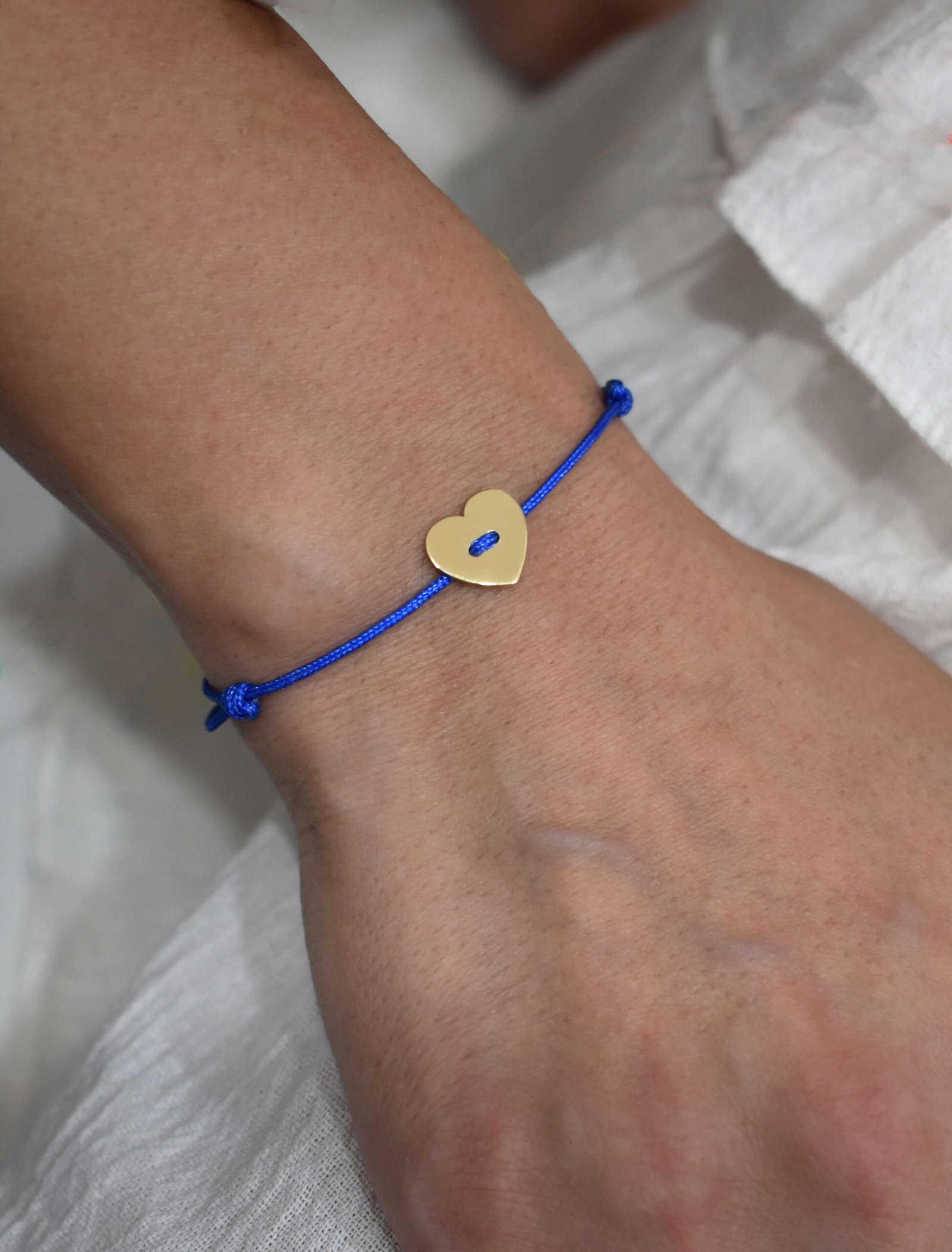 18K Gold Threaded Hearts Matching Mom & Child Bracelets - Garo Boyadjian Jewelry