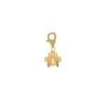 18K Gold Cat Paw Charm