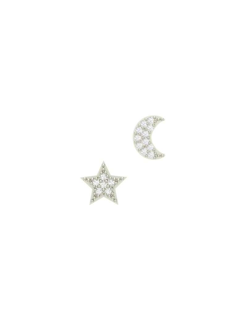 18K Gold Midnight Muse Earrings