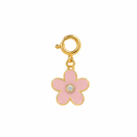 18K Gold Petals of Luck Charm
