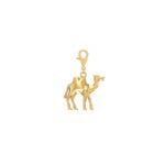 18K Gold Camel Charm