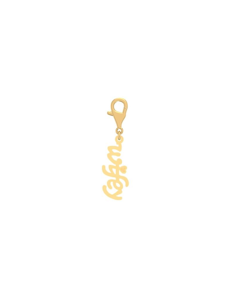 18K Gold Wifey Charm