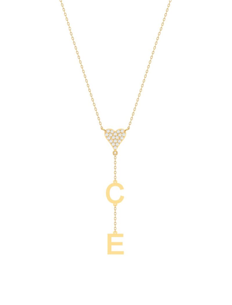 18K Gold Love Takes 2 Necklace