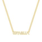 18K Gold Amour Cuban Link Chain Necklace