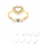 Invisible Silicone Ring Size Adjuster