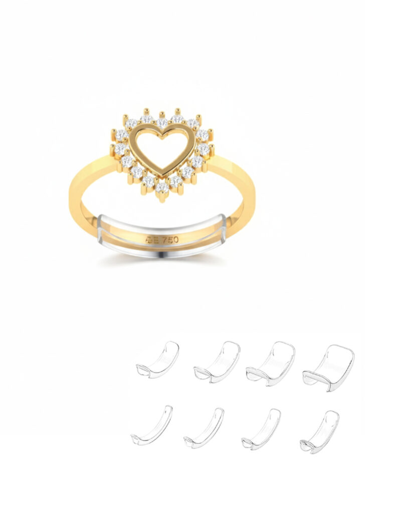 Invisible Silicone Ring Size Adjuster
