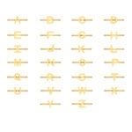 18K Gold Customized Initial Ring