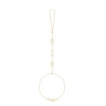 18K Gold Mom Hand Chain