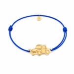 18k Gold Customized Car Cord Bracelet