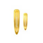 18K Gold Customized Name Hair Clip