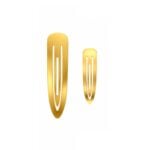 18K Gold Plain Hair Clip