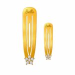 18K Gold Sparkly Bloom Customized Hair Clip