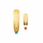 18K Gold Starry Night Hair Clip
