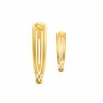 18K Gold Rabbit & Carrots Hair Clip