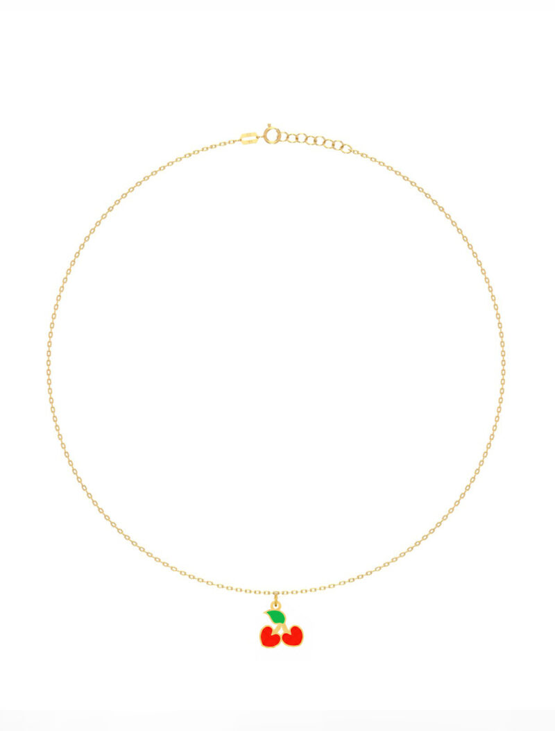18K Gold Cherry Bliss Belly Chain