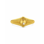 18K Gold Éclat Fluted Marquise Ring