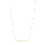 18K Gold Élan Wave Necklace