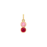 18K Gold Forever Linked Pendant