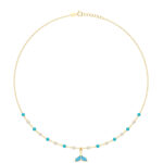 18K Gold Mermaid Breeze Belly Chain