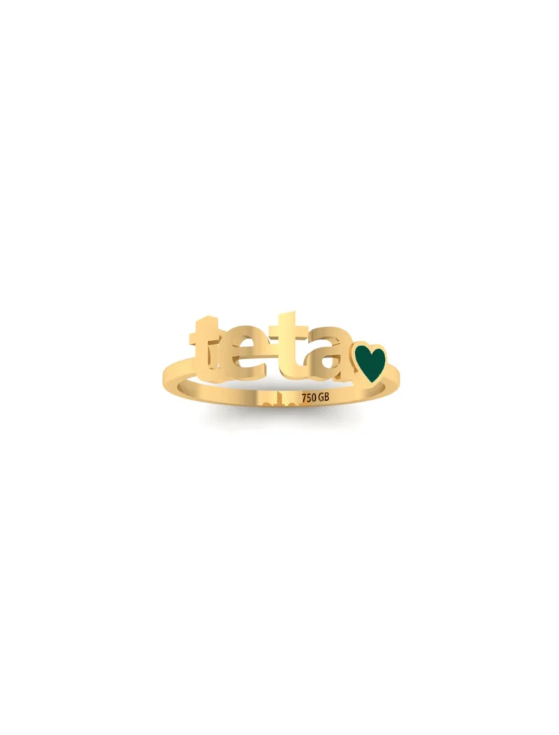 18K Gold Teta Love Ring