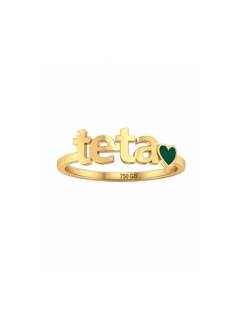 18K Gold Teta Love Ring