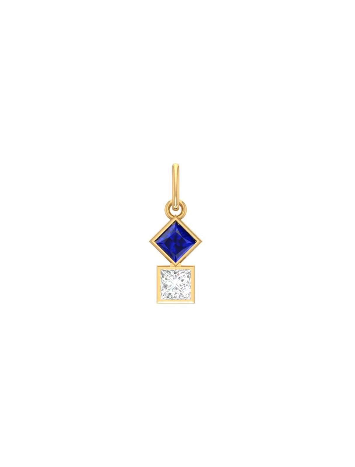 18K Gold Two of a Kind Pendant GP17 - Garo Boyadjian Jewelry