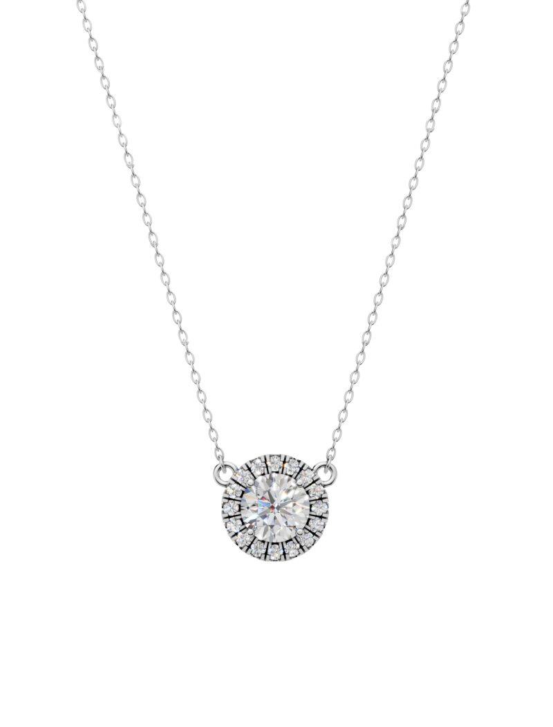 18K Gold Imperial Illusion Lab-Grown Diamond Necklace