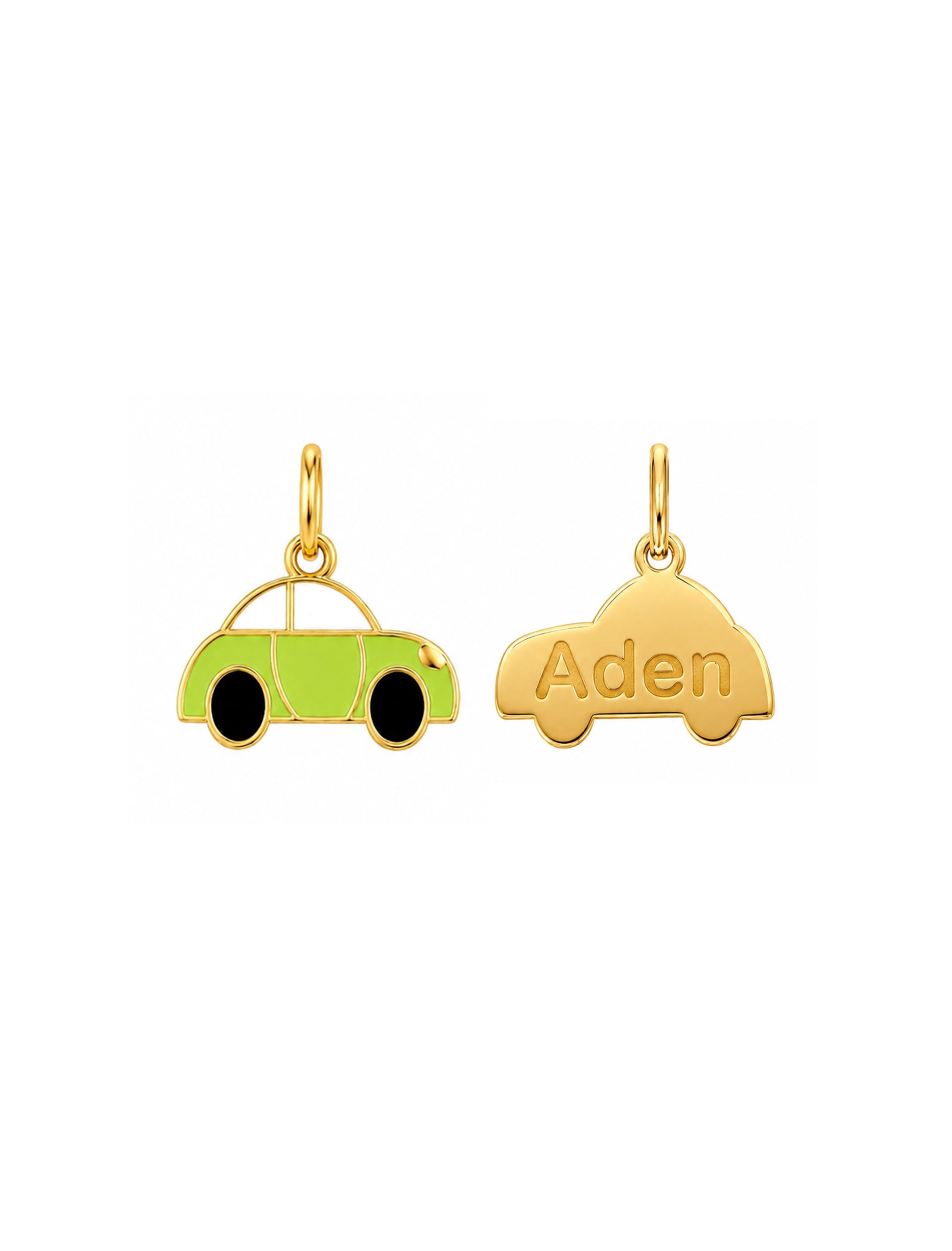 18K Gold Customized Sunny Ride Kids Pendant - Garo Boyadjian Jewelry