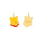 18K Gold Customized Winnie-the-Pooh Newborn/Kids Pendant
