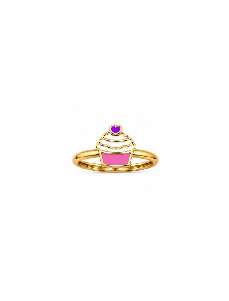 18K Gold Cupcake Crush Newborn/Kids Ring