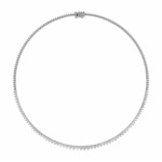 18K Gold Radiance Rivière Lab-Grown Diamond Necklace