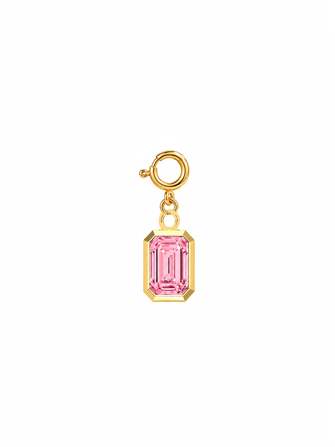 18K Gold Gem of the Month Birthstone Charm