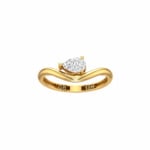 18K Gold Pearfection Birthstone Ring